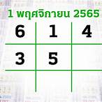 หวยงวดวันที่1/11/65